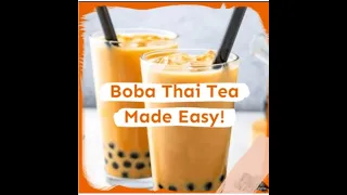 Boba Thai Tea Brewing Kit
