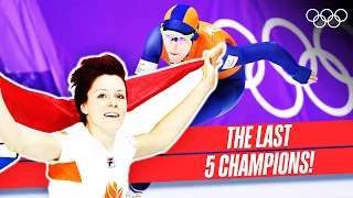 Women's 1000m Speed Skating ⛸ Last 5 Champions! 🥇