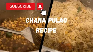 Chana pulao recipe | easy recipe | Lunchtime #easyrecipe