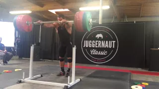 Dmitry Klokov - pause jerk from the rack - 231 kg (508 lbs)
