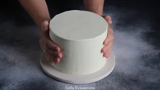 LEVELING a cake / GANACHE with white chocolate VERY DETAILED recipe. Subtitles ENG