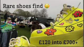 Bargain Hunting | Queensmade Carboot Sale EP6 | Reselling | £120 into £700+ | Rare Shoes found |Ebay