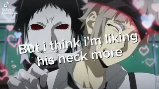 But i think i'm liking his neck more😳 c.ai!Akutagawa x Atsushi's neck!?