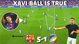 Xavi's GAMBLE Pays Off! Barcelona 5-1 Viktoria Plzen | Lewandowski bags hattrick