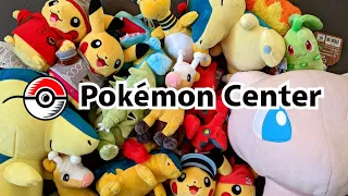 [4K] [Pokemon Mail Day #6] Pokemon Center Sitting Cuties, Pokemon Fit Plush Pikachu, Mew, Cyndaquil