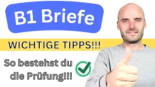 B1 Briefe - So bestehst du die Prüfung 💪