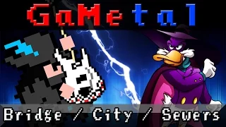 Darkwing Duck NES Stage 1-3 Medley (Bridge / City / Sewers) - GaMetal Remix