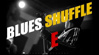 Blues Backing track - Chicago Blues shuffle  E