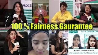 100 % Fairness Treatment Skin Whitening @ KBC Clinics Bandra | Full Video