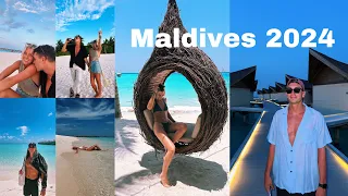Maldives 2024 travel vlog : honeymoon vlog