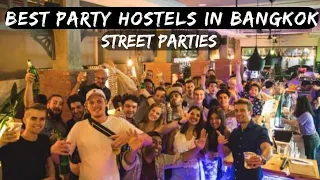 Crazy Street Parties in bangkok Best Party Hostel