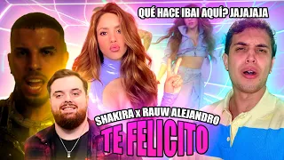 (REACCIÓN) Shakira, Rauw Alejandro - Te Felicito (Official Video) [SALE IBAI LLANOS EN EL VÍDEO]