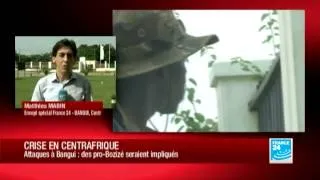 Crise en Centrafrique : attaque coordonnée contre les forces armées Centrafricaines