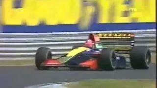 Ukyo Katayama, 1992 Hungarian GP Qualifying