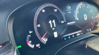 BMW M550i xDrive Acceleration Video