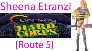 Contra: Hard Corps Sheena Etranzi [Route 5] - Bahamut's HQ Bad Ending