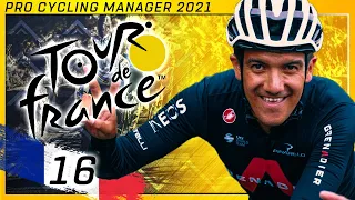 Tour de France 2021 - Stage 16 | Pas de la Case - Saint Gaudens | Pro Cycling Manager 2021