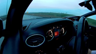Ford Focus RS 305 KM acceleration - POV DRIVE