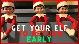 Our Elves Arrived Early!! | How To Make Your Elf On The Shelf Arrive Early