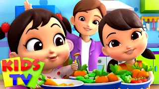 Vegetable Song | Yummy Veggies | Healthy Food | Nursery Rhymes for Children & Baby Songs | Kids Tv