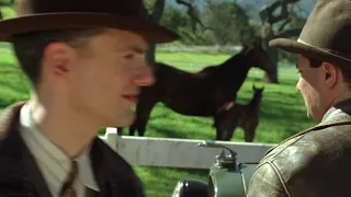 Movie - Seabiscuit (2003) Tom Smith 1st encounter with Seabiscuit n past of Seabiscuit.