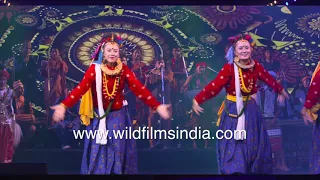 Sikkim dance at North-east Festival of DGC in Delhi