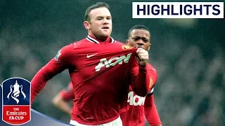 Manchester City 2-3 Manchester United | United Resist City Comeback | FA Cup Third Round 2011/12