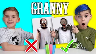 3 MARKER CHALLENGE!! (Granny Edition)