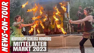 Mittelaltermarkt Schloss Homburg 2023 🏰Nümbrecht LiveActs 🎉 TV-Cut Version Oberbergischer Kreis