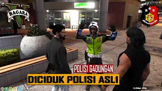 KOCAK !! KOMANDAN SAMPAI DIPENJARAIN ANGGOTA SENDIRI | TANGKAP POLISI GADUNGAN | GTA 5 #bagararp #02