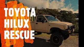 TOYOTA HILUX LN106 RESCUE  Project DESERT STORM       diffs steering brakes oil leaks the works