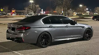 Terrorizing The City In My 700HP M5 Comp POV Drive