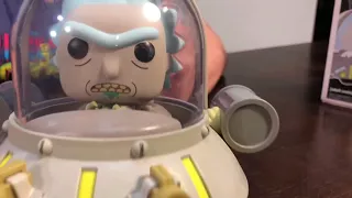 Funko Pop! Ride Rick and Morty Rick’s Ship unboxing