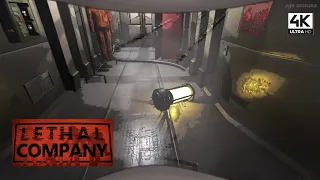 [4K] Lethal Company  #1 Long Play God Mode Vanilla Texture (Low) Online Co-op Gameplay