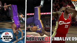 Playing The Dunk Contest In Every NBA Live Game!