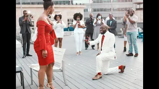 Best Birthday Surprise Turned Proposal Ever!! Ultimate Rooftop Proposal Will Have You in Tears!