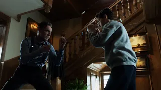 Bruce Wayne & Reginal Payne Have Play Fight - Alfred Steps In (Gotham TV Series)