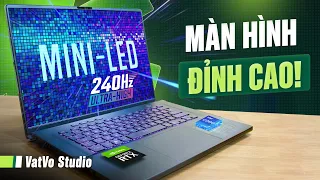 Đây là laptop Gaming màn hình đẹp vô địch, 240Hz miniLED - ROG Zephyrus M16 2023 review