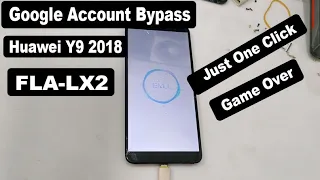 Huawei Y9 2018 fla-lx2 frp bypass Google Account Remove