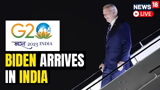 G20 Summit 2023 Live | US President Joe Biden Arrives In India | Modi Biden Live | G20 Summit Live