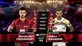 Gujarat Warriors Vs Delhi Heroes | MTV Super Fight League | Bhabajeet Choudhury Vs Suraj Bahadur