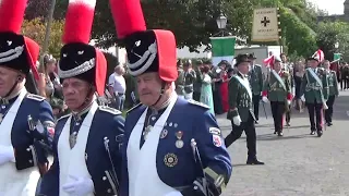 Bundesschützenfest Xanten 2018 der Festzug Teil I.