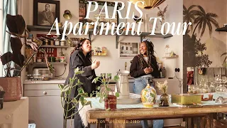 APARTMENT TOUR SERIES 09 COZY Parisian Apartment Tour  Small Bedroom Hacks  Community & Home Decor