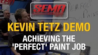 SEMA 2014 - How To Paint A Car Yourself At Home With Kevin Tetz - Eastwood