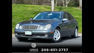 SOLD!!!   2006 Mercedes-Benz E320 CDI Turbo Diesel Premium Pkg Over $17,000 In Service Records NICE!