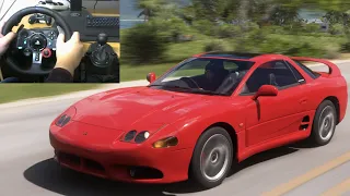 Mitsubishi GTO 1997 Forza Horizon 5 - Logitech G29 And Shifter 4K Gameplay