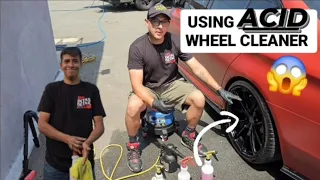 Using Acid Wheel Cleaner For Amazing Before and After Results