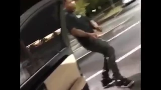 Stevie J 'DANCING' in the Parking Lot