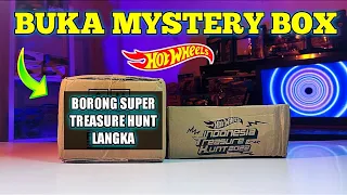 WOW! BUKA MYSTERY BOX HOT WHEELS BORONG SUPER TREASURE HUNT LANGKA BAN KARET INCERAN KOLEKTOR