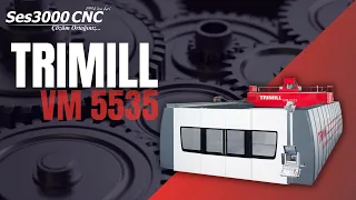 TRIMILL VM5535 Değiştirilebilir Kafalı 5 Eksen CNC İşleme Merkezi